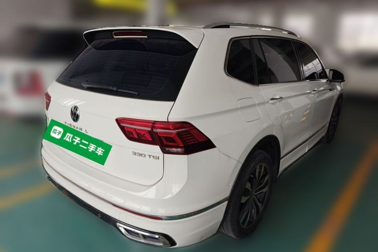 Used Volkswagen Tiguan L 2022 330TSI Automatic Two-Wheel Drive R-Line Enhanced Edition Rear Right 45 Deg
