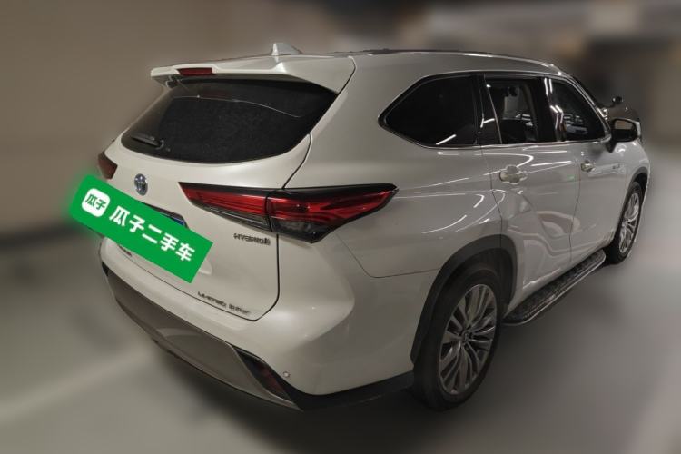 Used Toyota Highlander 2022 Dual-Engine 2.5L Four-Wheel Drive Supreme Edition 7-Seater Rear Right 45 Deg