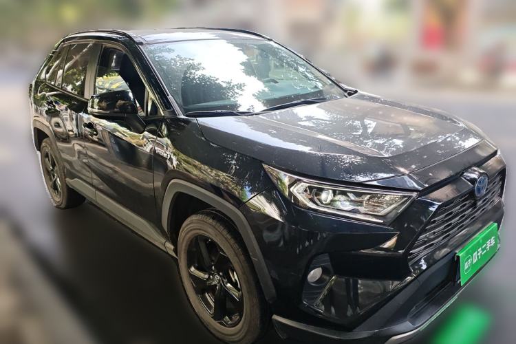 Used Toyota RAV4 2020 Dual-Motor 2.5L E-CVT Four-Wheel Drive Flagship Edition Front Right 45 Deg