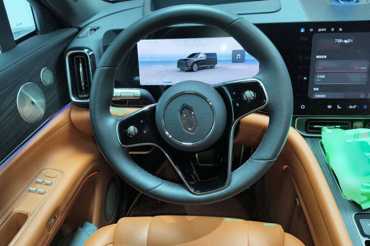 Used Hima AITO M9 2024 Range-Extended Ultra Version 42 kWh 6-Seater Model Steering Wheel