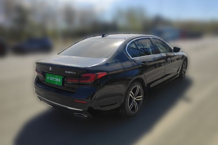Used BMW 5 Series 2022 530Li Leading Luxury Package Rear Right 45 Deg