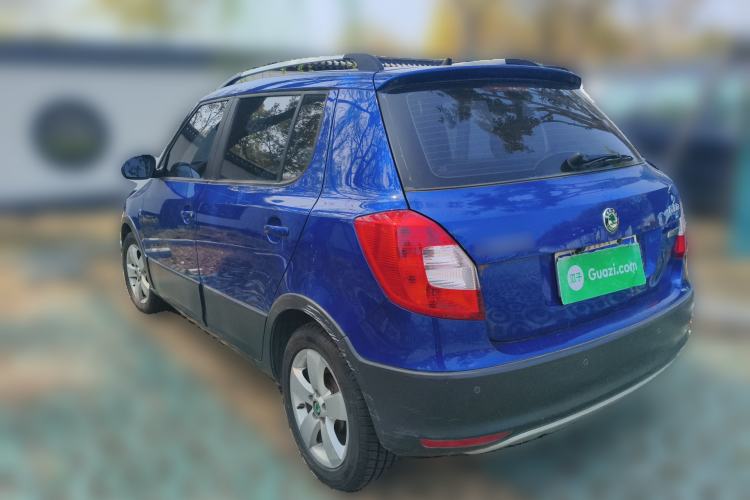 Used Skoda Fabia 2012 1.6L Scout Rear Left 45 Deg