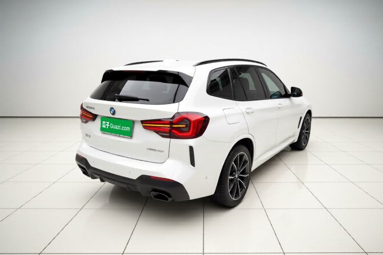 Used BMW X3 2022 Facelift xDrive30i Luxury Edition M Night Edition Package Rear Right 45 Deg