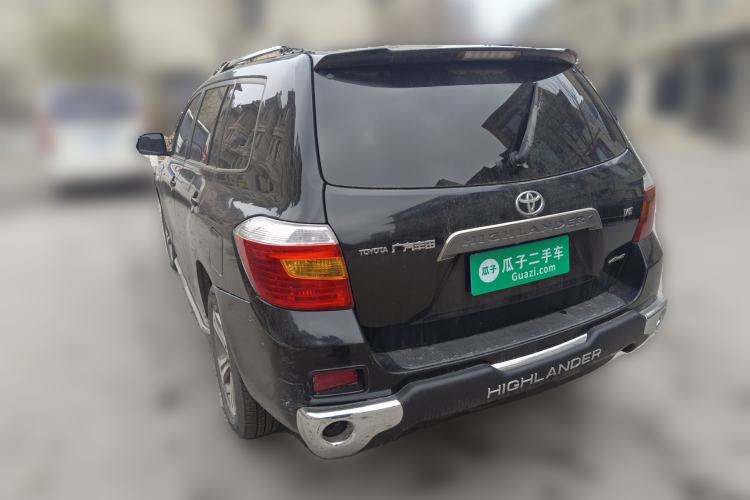 Used Toyota Highlander 2009 3.5L 4x4 7-Seater Luxury Edition Rear Left 45 Deg