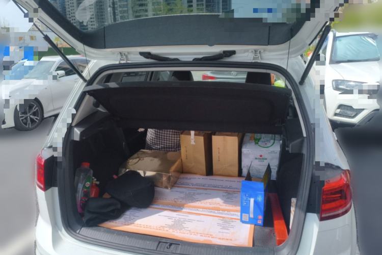 Used Volkswagen Golf Sportsvan 2019 280TSI Automatic Sentinel Model China VI Standard Trunk