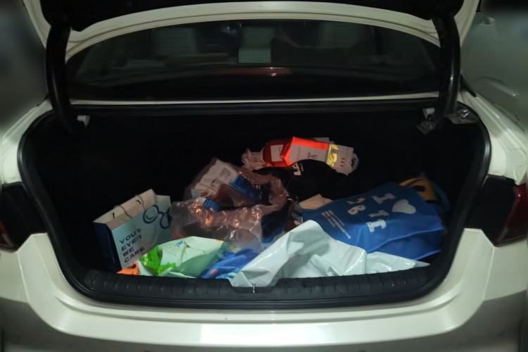 Used Kia K5 2016 1.6T Automatic LUX Trunk