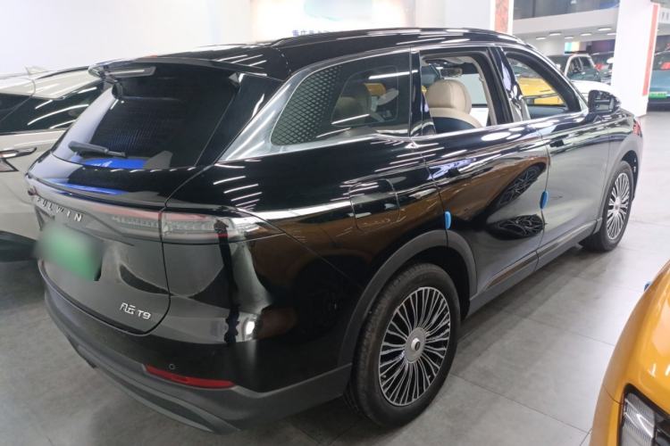 Used Chery Fengyun T9 2024 120 Long-Range Flagship Version 7 Seats Lithium Iron Phosphate Rear Right 45 Deg