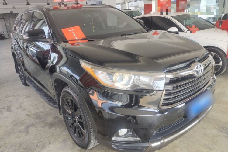 Used Toyota Highlander 2017 2.0T Four-Wheel Drive Black Edition Limited Model