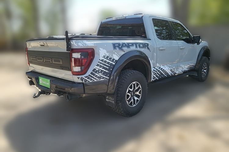 Used Ford F-150 Raptor 2023 3.5T Raptor Snowy Ice Edition Rear Right 45 Deg