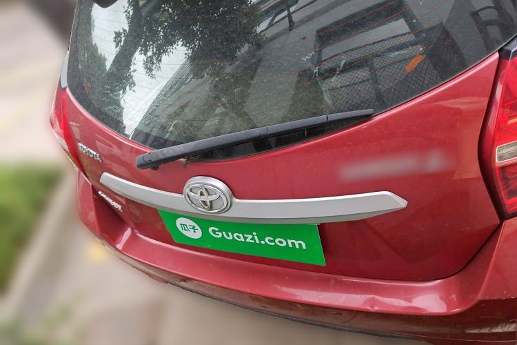 Used Toyota YARiS L Zhi Xuan 2016 Revised 1.5E CVT Charming Edition Rear