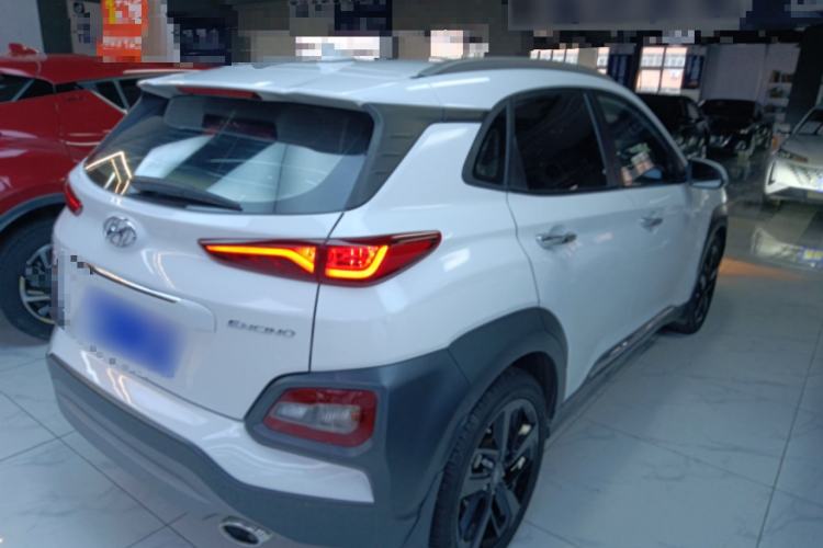 Used Hyundai ENCINO 2018 1.6T Dual-Clutch ZhiPao Edition China V Standard Rear Right 45 Deg