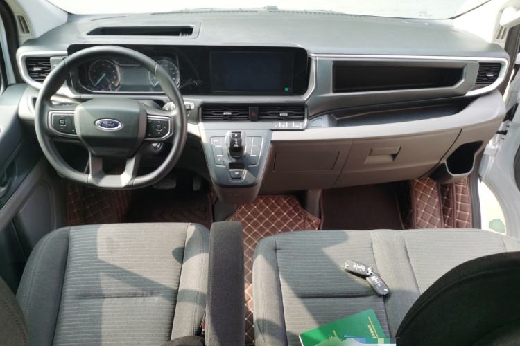 Used Ford Transit 2023 2.0T Gasoline Automatic Multi-Function Commercial Vehicle Short Wheelbase Mid-Roof Design 5/6 Seats