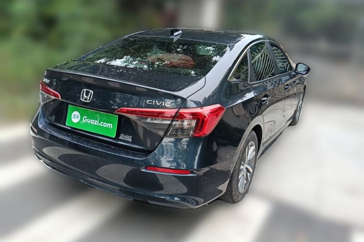 Used Honda Civic 2023 240TURBO CVT Dynamic Edition Rear Right 45 Deg