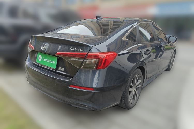 Used Honda Civic 2022 240TURBO CVT Dynamic Edition Rear Right 45 Deg