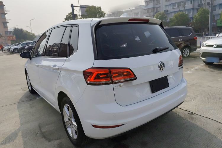 Used Volkswagen Golf Sportsvan 2018 1.6L Automatic Comfort Model Rear Left 45 Deg