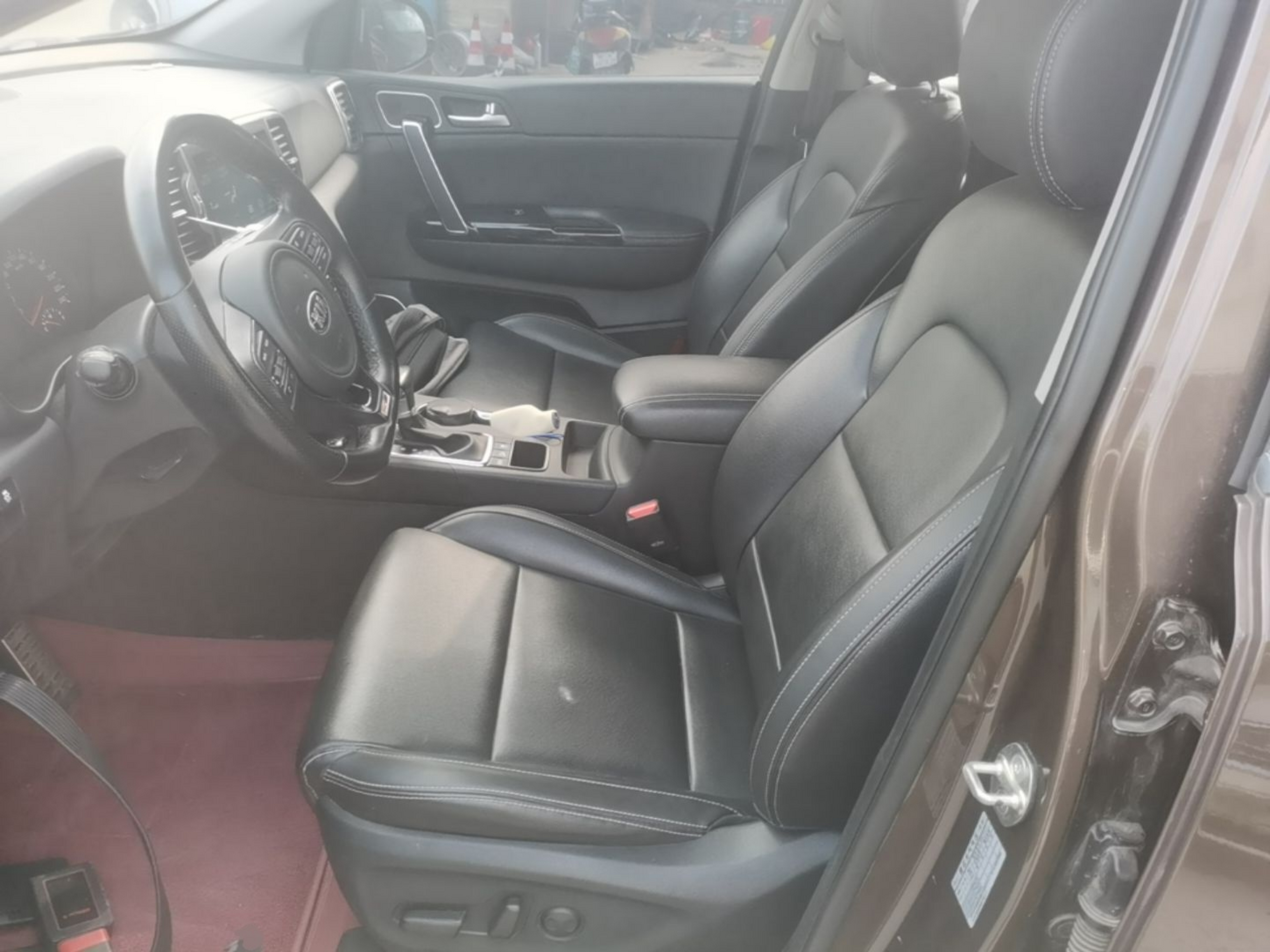 Avant de la voiture