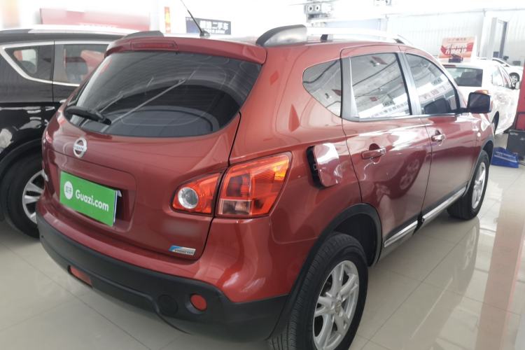 Used Nissan Qashqai 2012 2.0 XL Fire CVT 2WD Rear Right 45 Deg