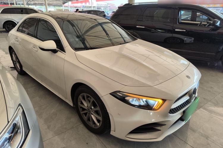 Used Mercedes-Benz A-Class 2022 Restyled A 200 L Sport Sedan Fashion Version Front Right 45 Deg