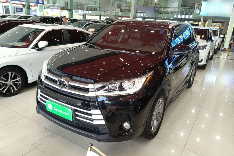 Used Toyota Highlander 2018 2.0T Four-Wheel Drive Luxury Version 7 Seats China VI Standard