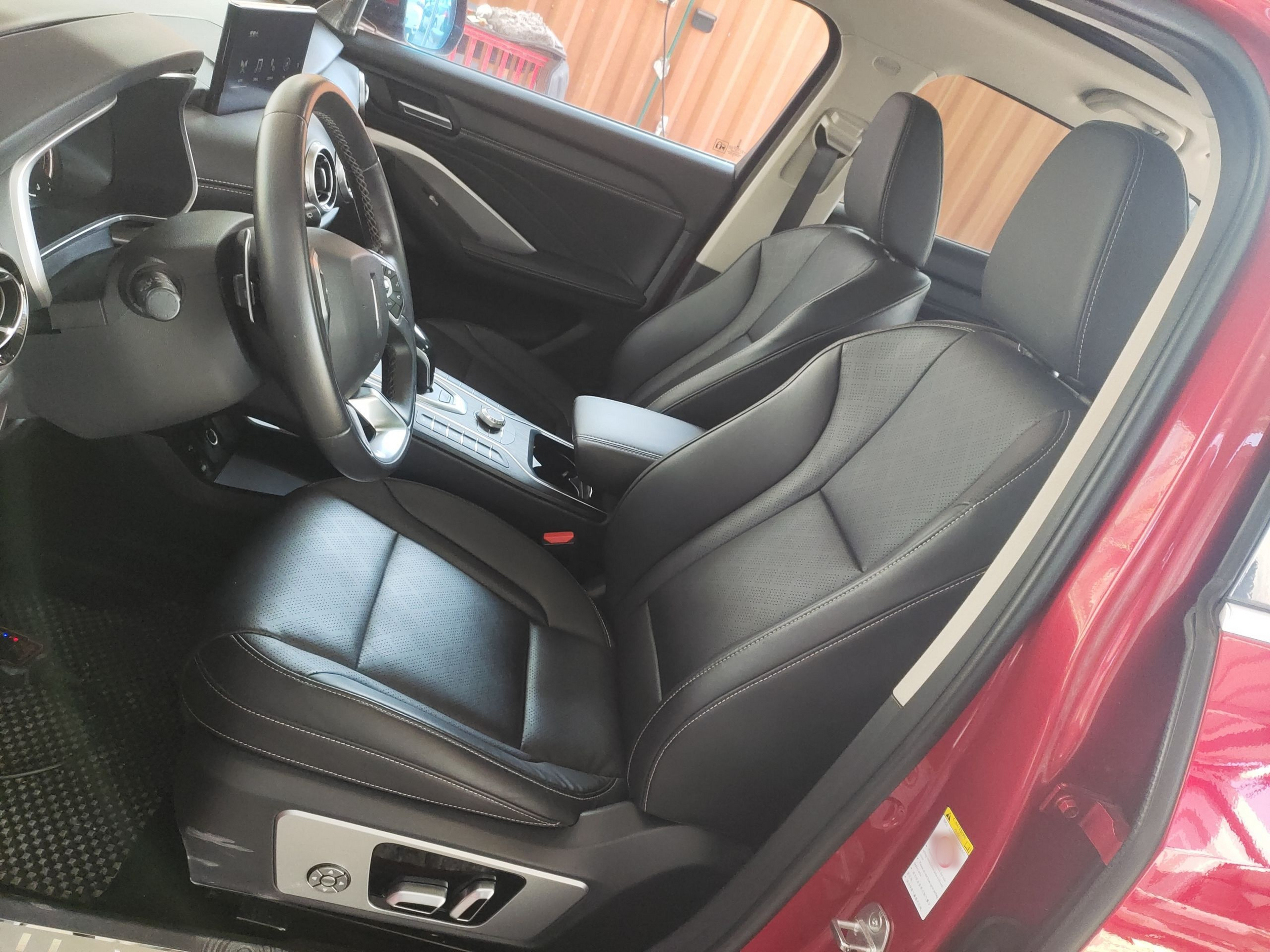 Avant de la voiture