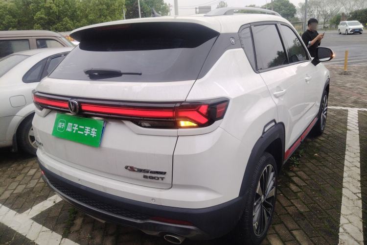 Used CHANGAN CS35PLUS 2021 Blue Whale NE 1.4T DCT Prestige Model Rear Right 45 Deg