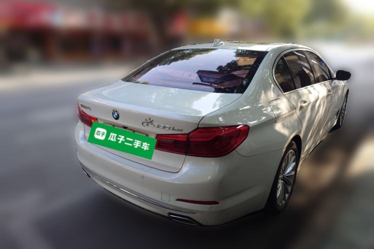 Used BMW 5 Series New Energy 2020 Mileage Upgrade Version 530Le Pioneer Edition Rear Right 45 Deg