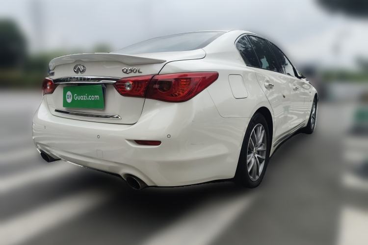 Used Infiniti Q50L 2015 2.0T Enjoyment Edition Rear Right 45 Deg