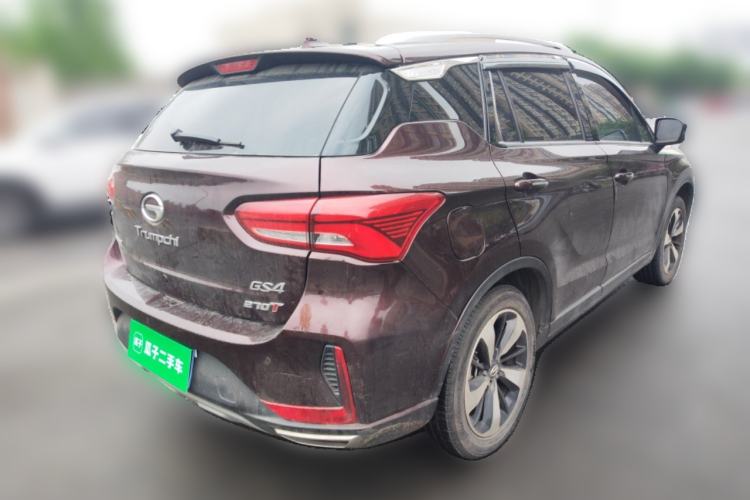 Used GAC Trumpchi GS4 2019 270T Automatic Two-Wheel Drive Luxury Smart Connectivity Model Rear Right 45 Deg
