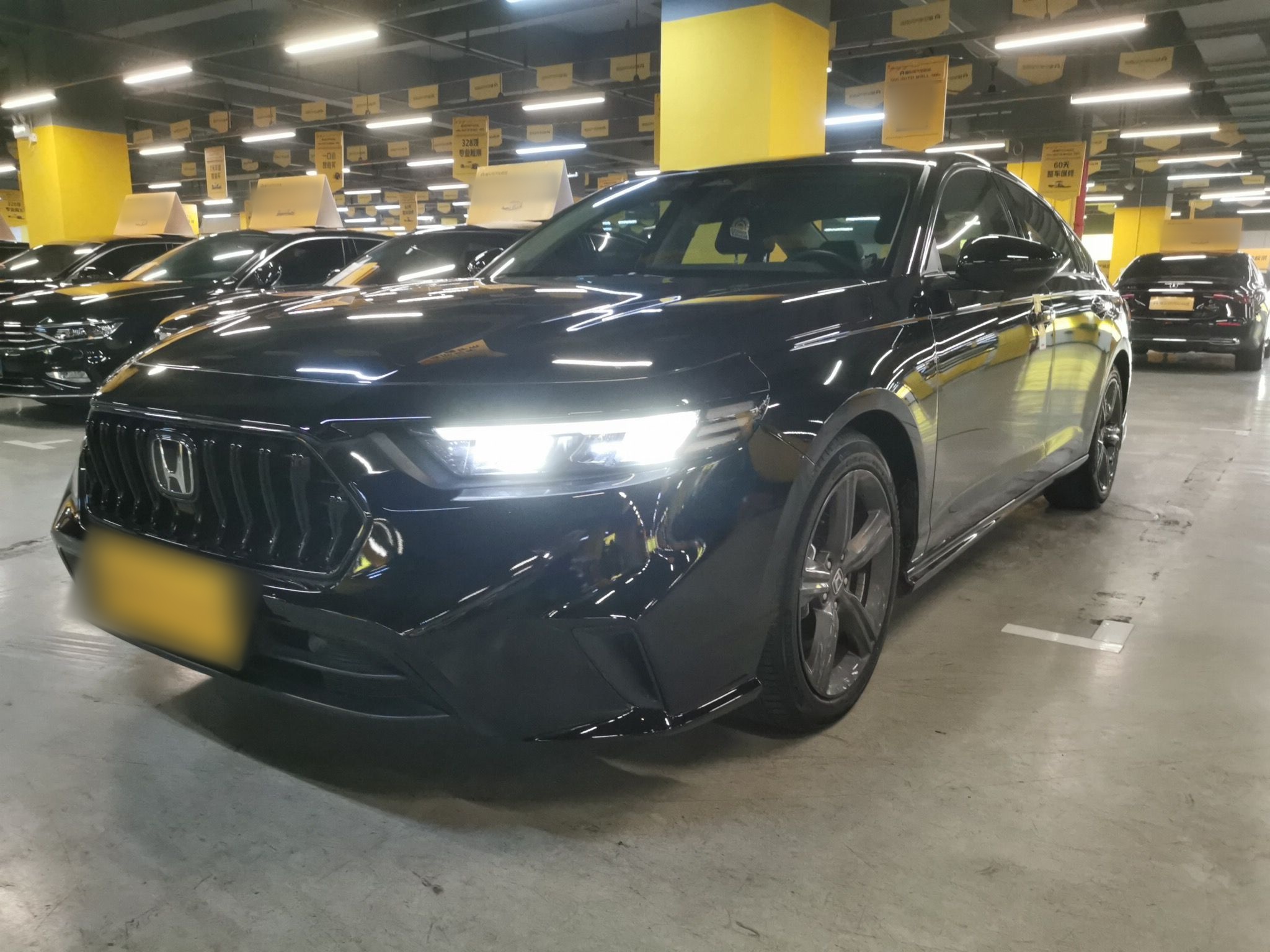 تحت مقدمة السيارة