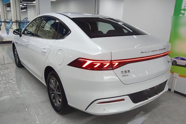 Used BYD Qin PLUS 2023 Champion Edition DM-i 55KM Leading Model Rear Left 45 Deg