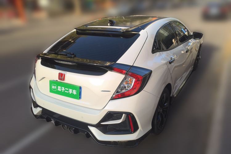 Used Honda Civic 2021 HATCHBACK 220TURBO CVT Trendy Cool Edition Rear Right 45 Deg
