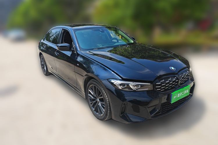 Used BMW 3 Series 2024 325Li M Sport Night Edition Package Front Right 45 Deg