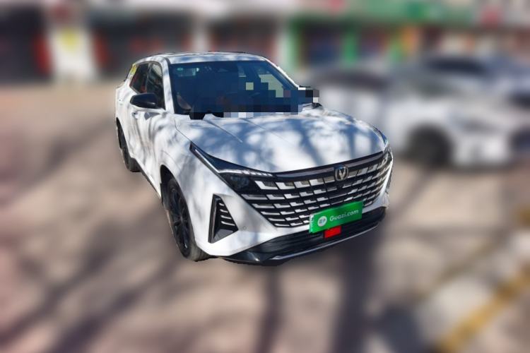 Used CHANGAN UNI-Z New Energy 2024 Blue Whale Smart Electric iDD 125km Leading Model Front Right 45 Deg