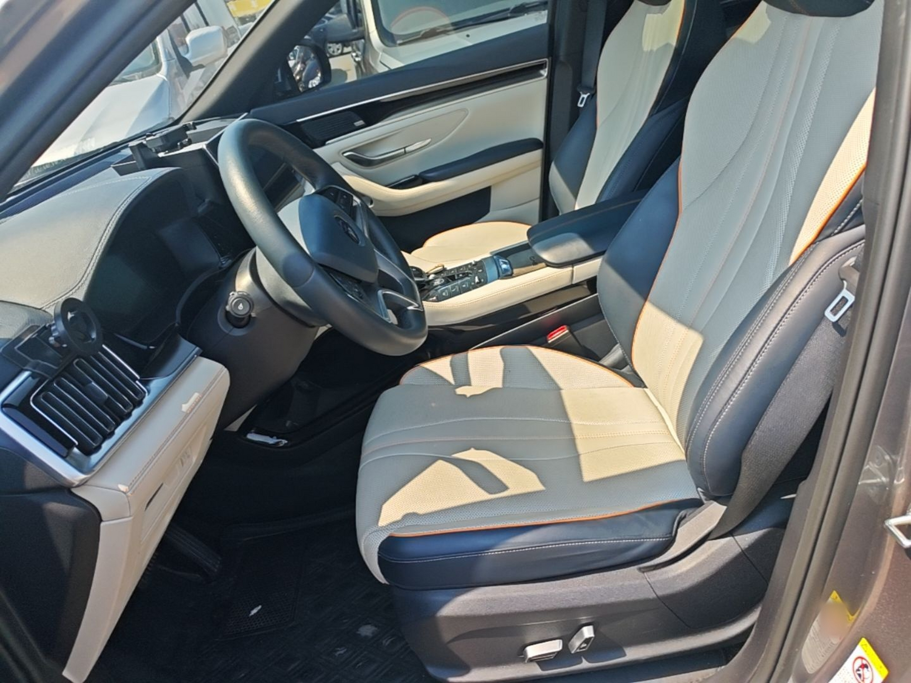 Avant de la voiture