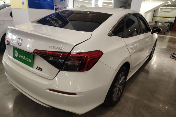 Used Honda Civic 2023 240TURBO CVT Dynamic Edition Rear Right 45 Deg