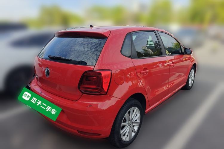 Used Volkswagen Polo 2014 1.4L Automatic Comfort Edition Rear Right 45 Deg