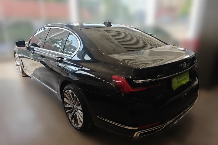Used BMW 7 Series 2021 740Li Leading Edition Luxury Package Rear Left 45 Deg