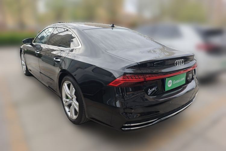 Used Audi A7L 2022 45 TFSI S-line Dream-Building Edition Rear Left 45 Deg