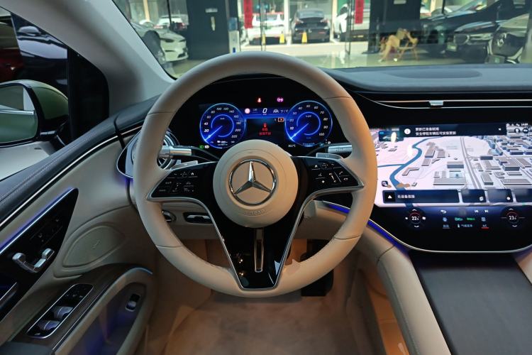 Used Mercedes-Benz EQS 2022 450+ Pioneer Edition Steering Wheel