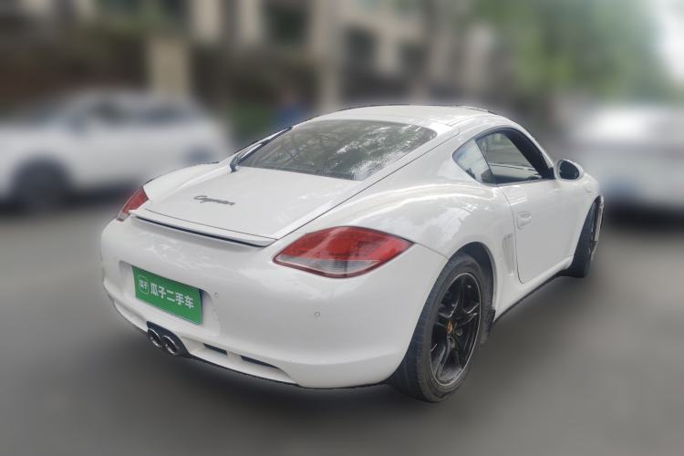 Used Porsche Cayman 2012 Cayman Black Edition 2.9L Rear Right 45 Deg