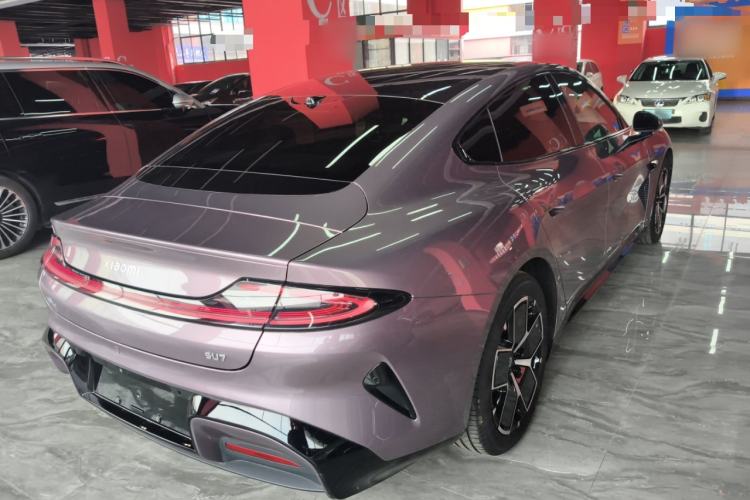 Used Xiaomi Auto SU7 2024 Rear-Drive Long-Range Intelligent Driving Version Rear Right 45 Deg