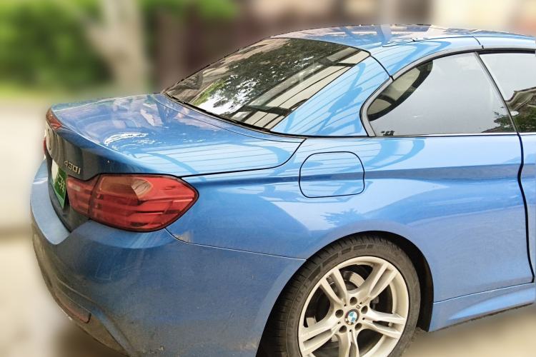 Used BMW 4 Series 2016 430i Convertible Design Package Rear Right 45 Deg