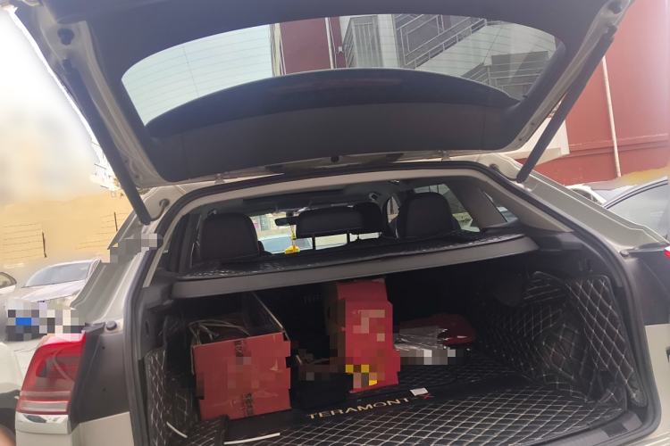 Used Volkswagen Teramont X 2019 380TSI Four-Wheel Drive Prestige Luxury Edition Trunk