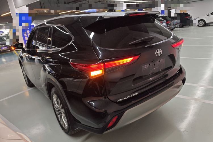 Used Toyota Highlander 2022 380T Four-Wheel Drive Prestige Edition 7-Seater Rear Left 45 Deg