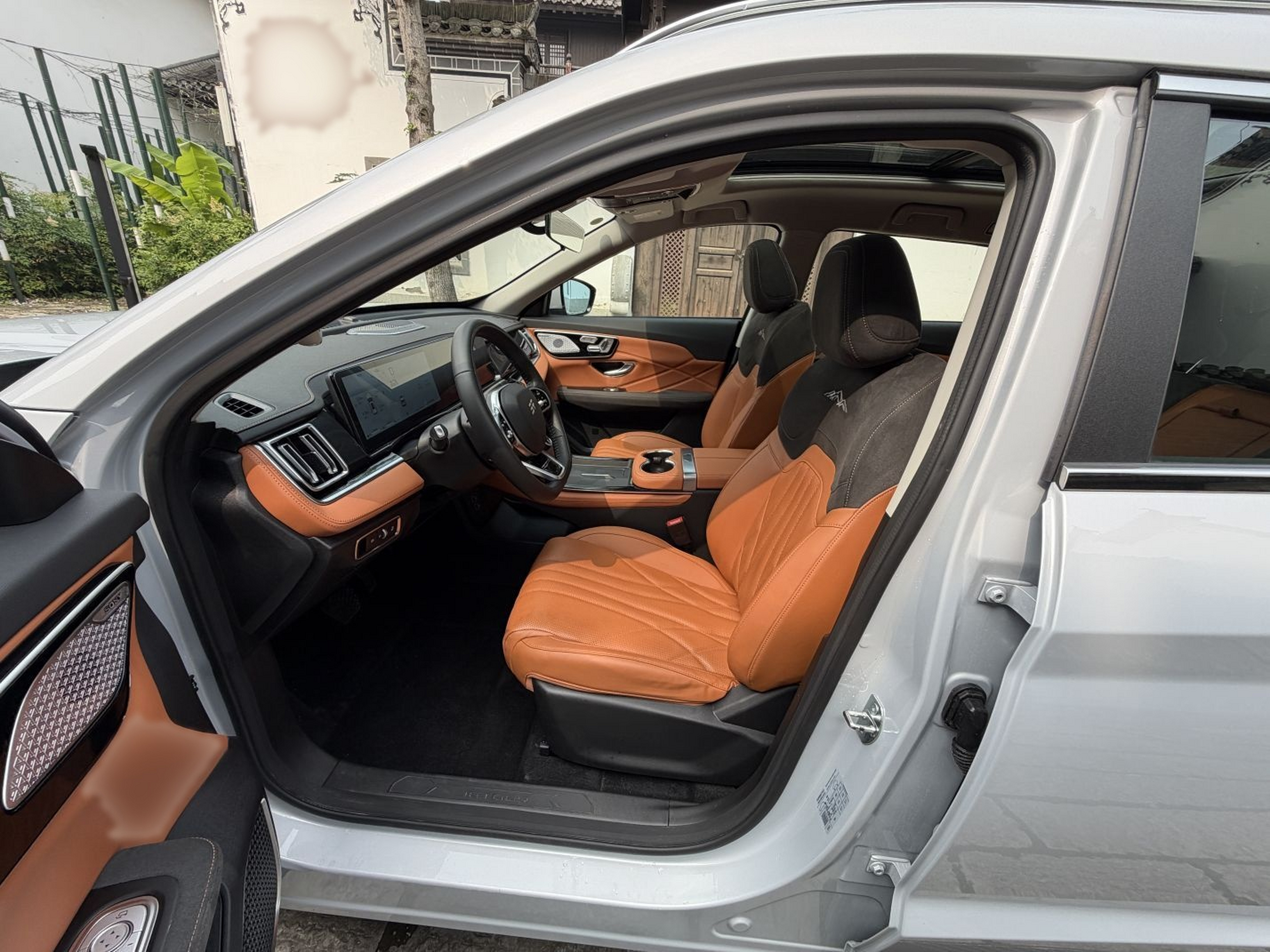 Avant de la voiture