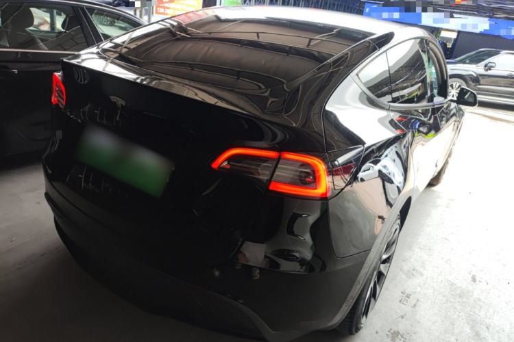 Used Tesla Model Y 2022 Long-Range All-Wheel-Drive Version Rear Right 45 Deg