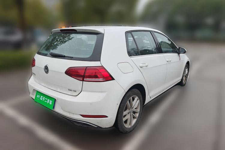 Used Volkswagen Golf 2019 280TSI DSG Comfort Version China VI Standard Rear Right 45 Deg