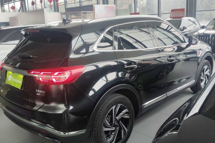Used Hongqi HS5 2022 Revised Version 2.0T Smart Connect Flagship Edition Rear Right 45 Deg
