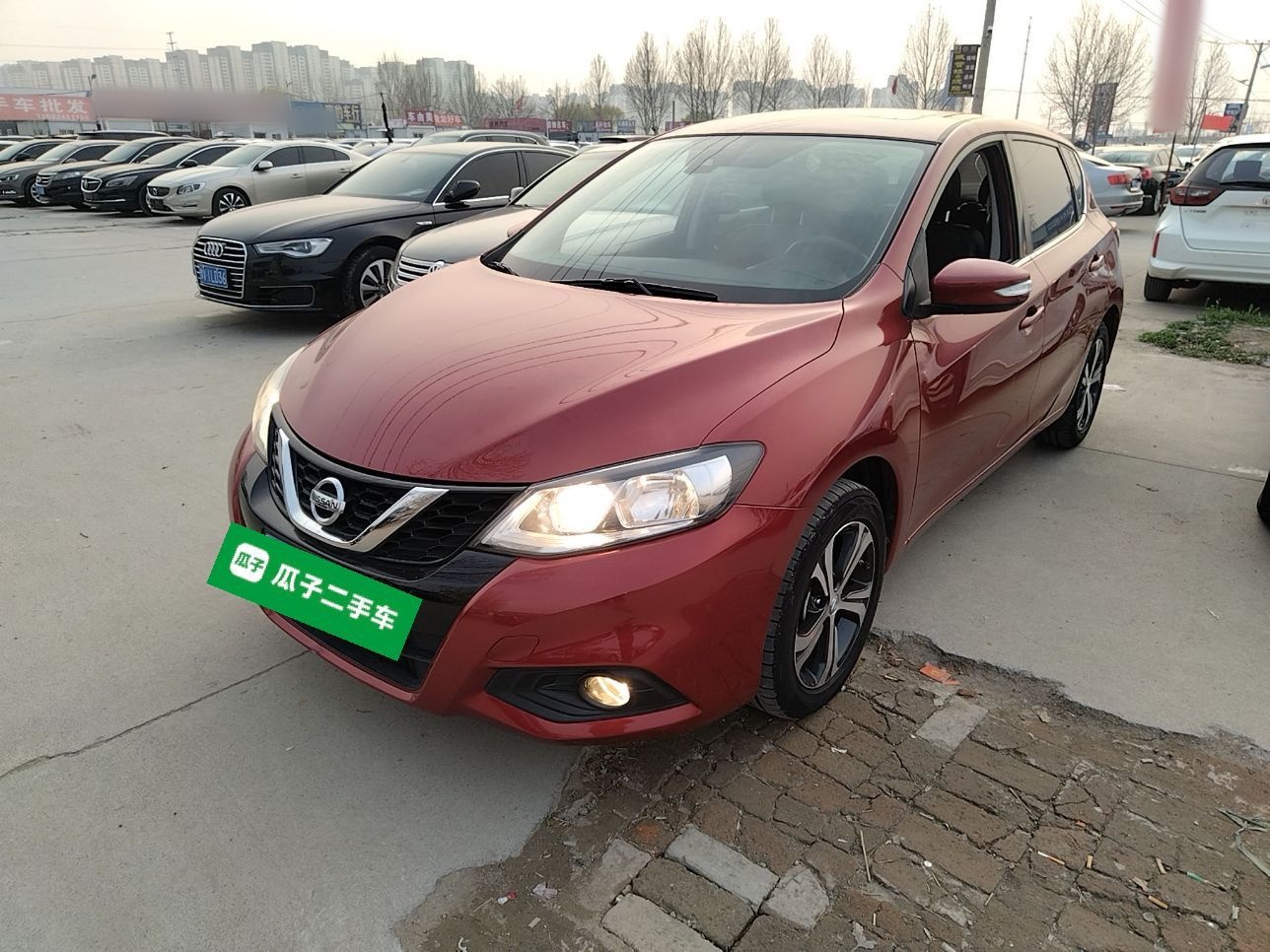 Parte inferior delantera