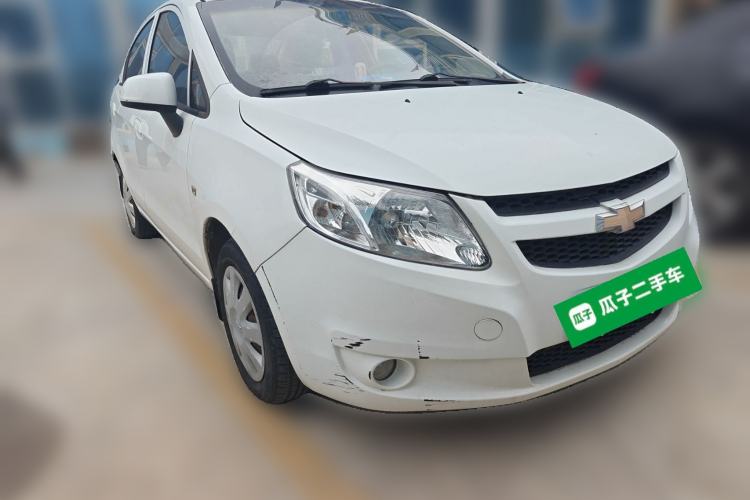Used Chevrolet Sail 2013 Sedan 1.4L AMT Enjoy Edition Front Right 45 Deg